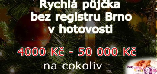 Hotovostní půjčka Brno